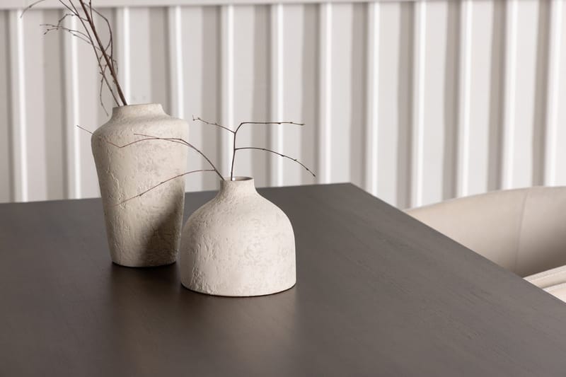 Rektangulär matgrupp Venture Home Beige Mörkbrun 4st - Møbler - Bord - Spisegruppe