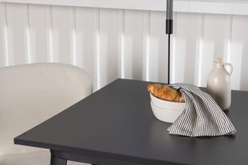 Rektangulär matgrupp Venture Home Beige Svart 2st - Møbler - Bord - Spisegruppe