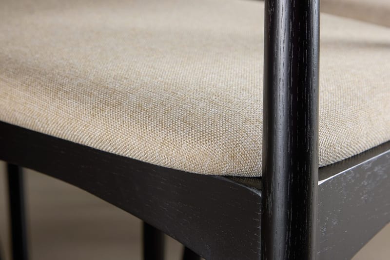 Rektangulär matgrupp Venture Home Beige - Møbler - Bord - Spisegruppe