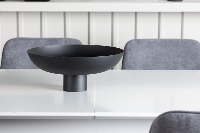 Rektangulär matgrupp Venture Home Grå Vit 4st - Møbler - Bord - Spisegruppe
