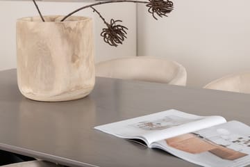 Rektangulär matgrupp Venture Home Grå - Møbler - Bord - Spisegruppe