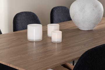 Rektangulär matgrupp Venture Home Svart Mocka 6st - Møbler - Bord - Spisegruppe