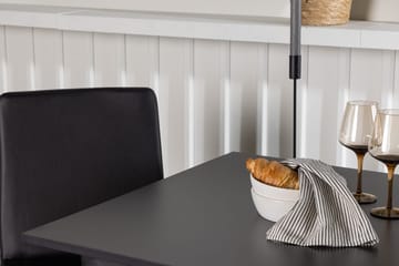 Rektangulär matgrupp Venture Home Svart Svart 2st - Møbler - Bord - Spisegruppe