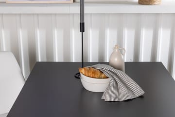 Rektangulär matgrupp Venture Home Vit Svart 2st - Møbler - Bord - Spisegruppe