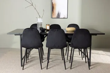 Rektangulär matgrupp Venture Home - Møbler - Bord - Spisegruppe