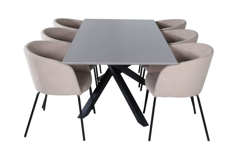 Rektangulär matgrupp Venture Home - Møbler - Bord - Spisegruppe