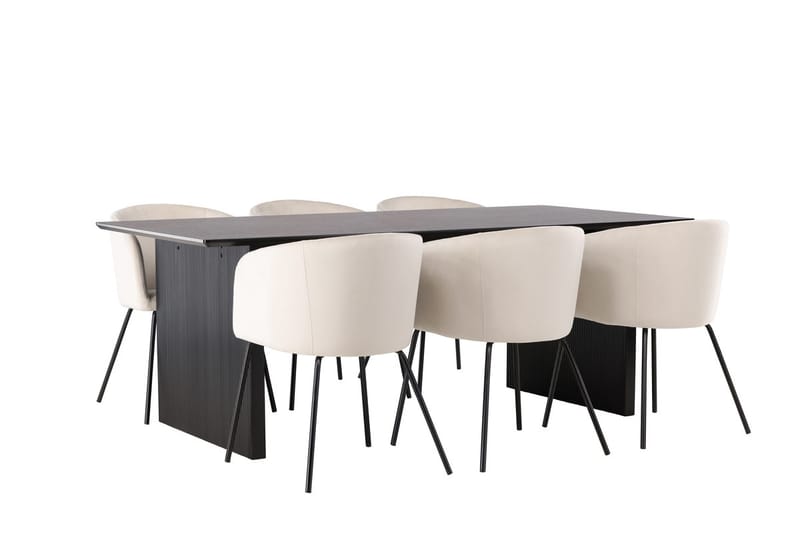 Rektangulär matgrupp Venture Home - Møbler - Bord - Spisegruppe