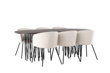 Rektangulär matgrupp Venture Home - Møbler - Bord - Spisegruppe