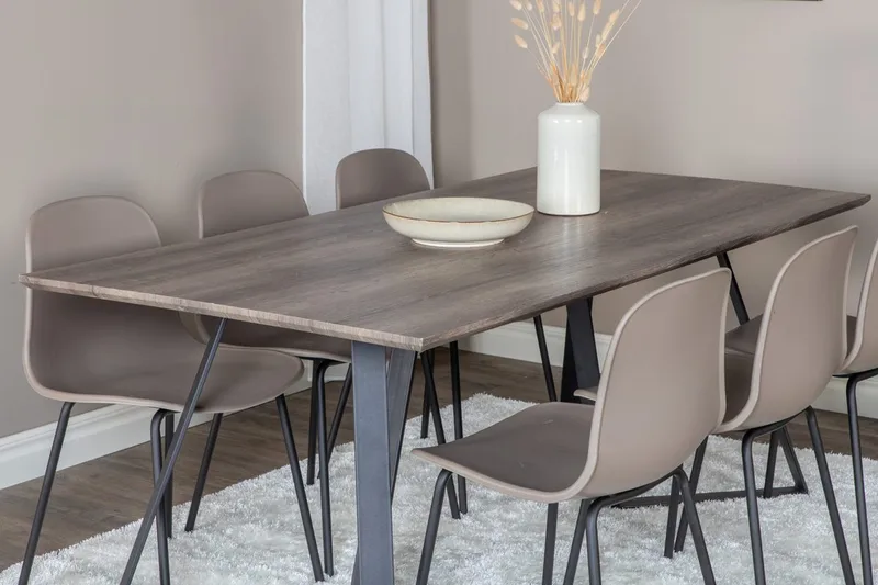 Rektangulär matgrupp Venture Home - Møbler - Bord - Spisegruppe