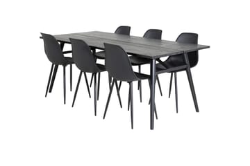Rektangulär matgrupp Venture Home - Møbler - Bord - Spisegruppe