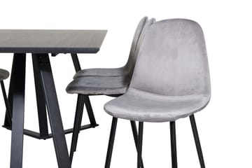 Rektangulär matgrupp Venture Home - Møbler - Bord - Spisegruppe