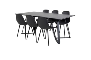 Rektangulär matgrupp Venture Home - Møbler - Bord - Spisegruppe