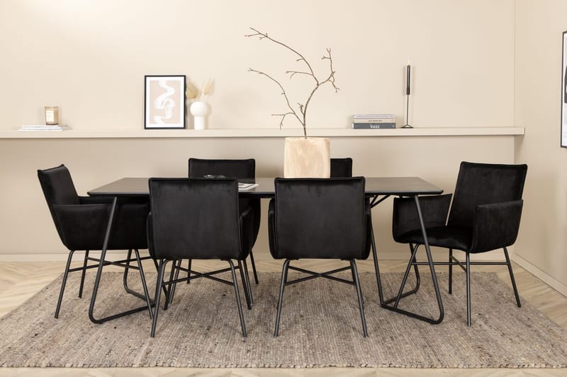 Rektangulär matgrupp Venture Home - Møbler - Bord - Spisegruppe