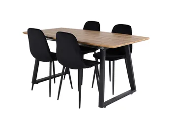 Rektangulär matgrupp Venture Home - Møbler - Bord - Spisegruppe