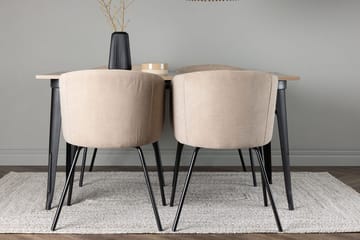 Rektangulär matgrupp Venture Home - Møbler - Bord - Spisegruppe