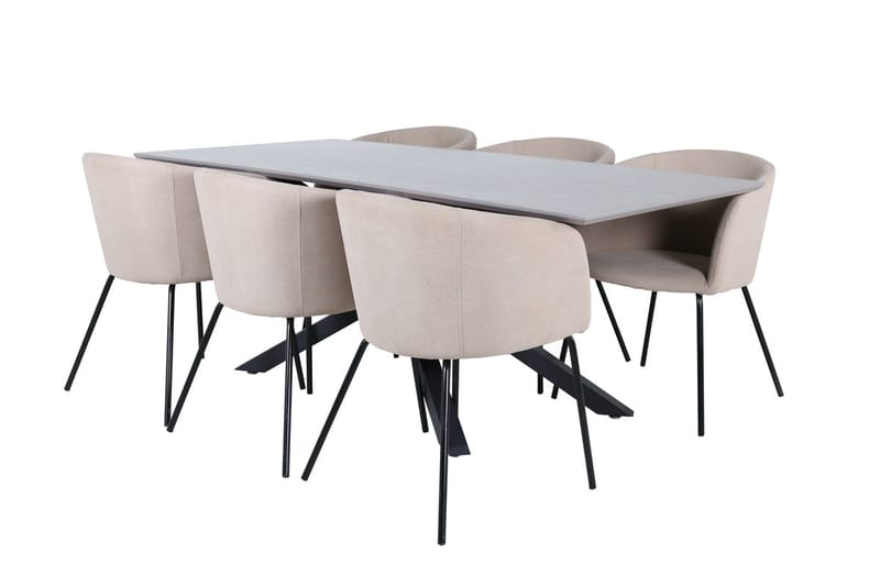 Rektangulär matgrupp Venture Home - Møbler - Bord - Spisegruppe