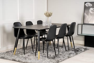 Rektangulär matgrupp Venture Home - Møbler - Bord - Spisegruppe