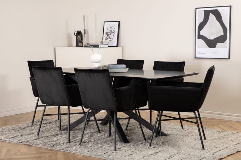Rektangulär matgrupp Venture Home - Møbler - Bord - Spisegruppe