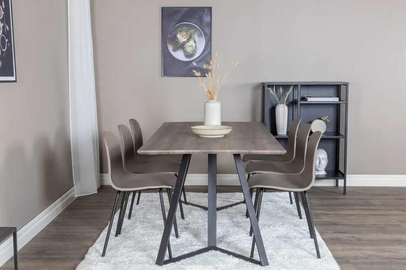 Rektangulär matgrupp Venture Home - Møbler - Bord - Spisegruppe