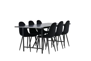 Rektangulär matgrupp Venture Home - Møbler - Bord - Spisegruppe