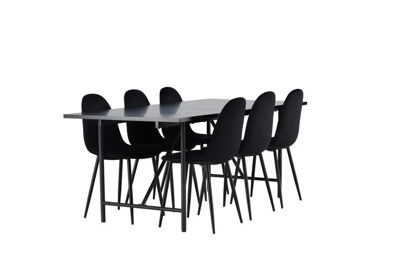 Rektangulär matgrupp Venture Home - Møbler - Bord - Spisegruppe
