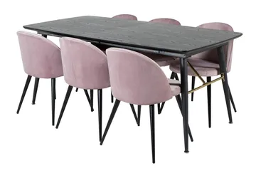 Rektangulär matgrupp Venture Home - Møbler - Bord - Spisegruppe