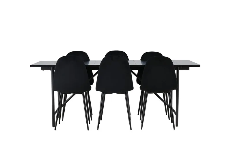 Rektangulär matgrupp Venture Home - Møbler - Bord - Spisegruppe
