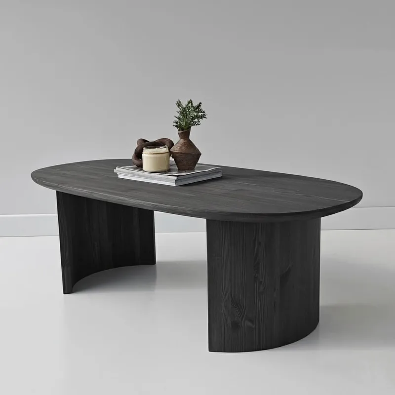 Renvik Sofabord 120x40x60 cm - Antrasitt - Møbler - Bord - Sofabord & salongbord