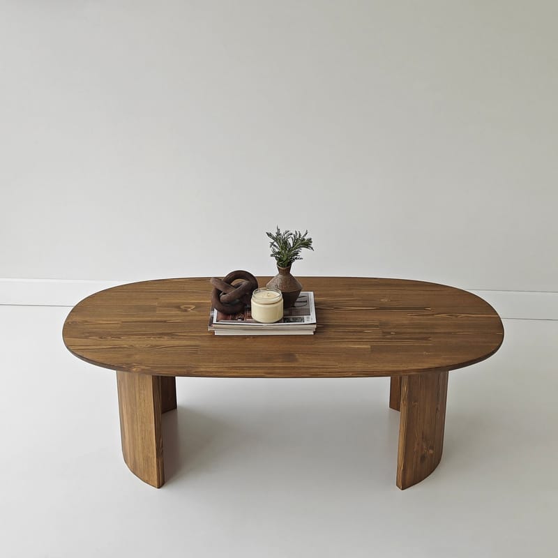 Renvik Sofabord 120x40x60 cm - Valnøtt - Møbler - Bord - Sofabord & salongbord