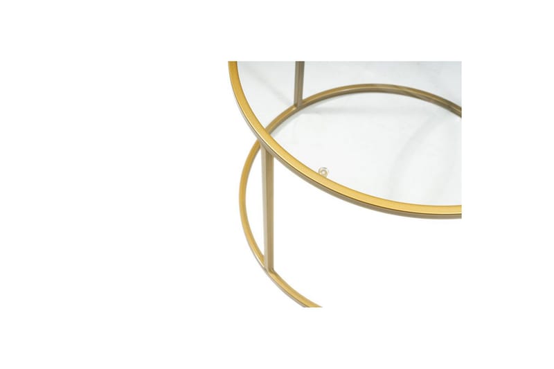 Retzow Stuebord 60 cm - Gull - Møbler - Bord - Sofabord & salongbord