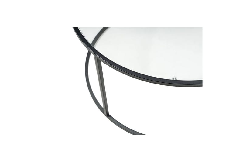 Retzow Stuebord 80 cm - Sort - Møbler - Bord - Sofabord & salongbord