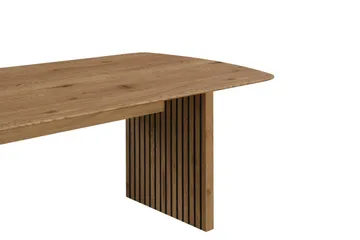Richeto Ribbet Spisebord 180x100 cm med Tre- og Eikutseende - Natur - Møbler - Bord - Spisebord & kjøkkenbord