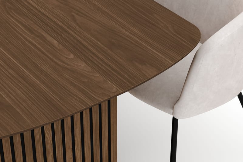 Richeto Spisebord 240 cm med 6 Berit Stoler - Eik - Møbler - Bord - Spisegruppe