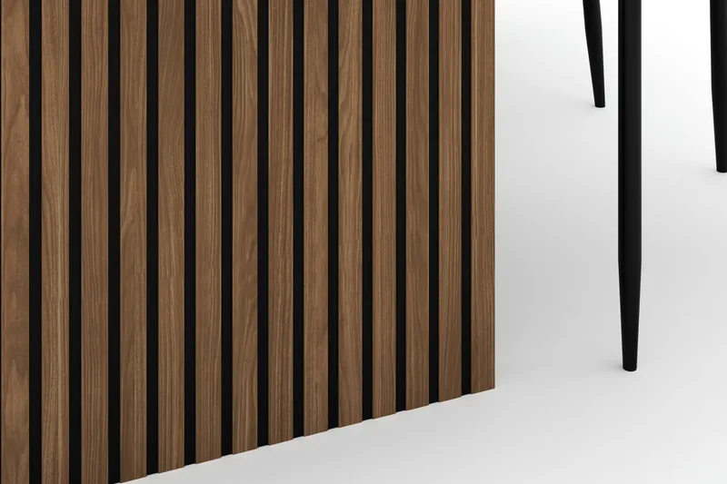 Richeto spisebord 240 cm med 6 Sawako stoler - Røkt eik - Møbler - Bord - Spisegruppe