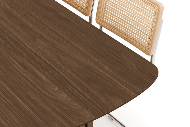 Richeto Spisebord 240 cm med 6 stk Build Matstkolar - Røyket Eik - Møbler - Bord - Spisegruppe