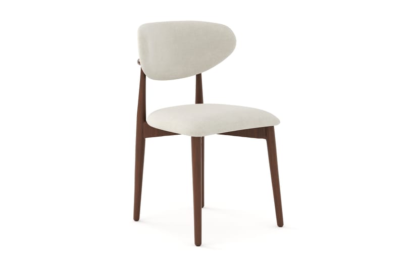 Richeto Spisegruppe 180 cm Røkt eik med 4 Molly Spisestoler - Røkt eik/Beige - Møbler - Bord - Spisegruppe