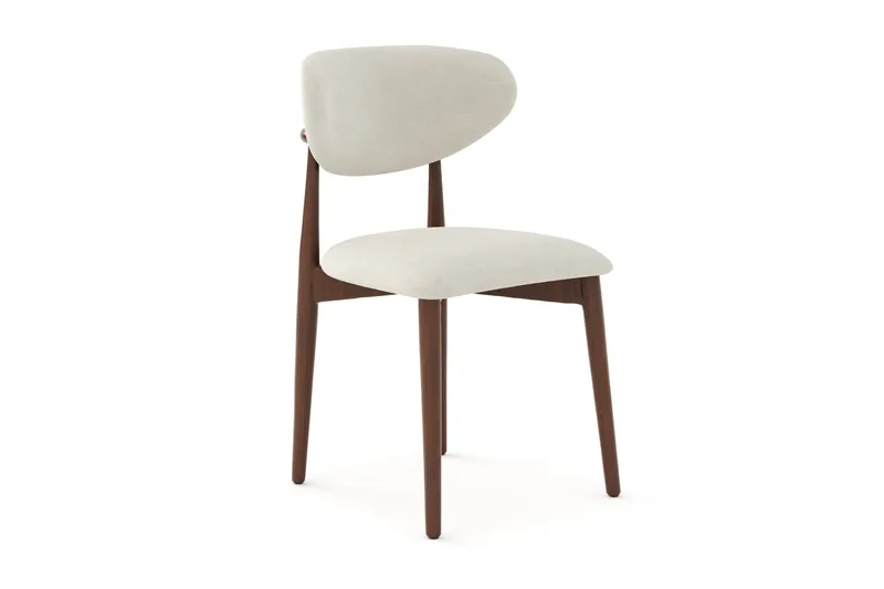 Richeto Spisegruppe 210 cm Røkt eik med 6 Molly Spisestoler - Røkt eik/Beige - Møbler - Bord - Spisegruppe