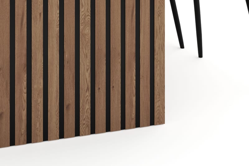 Richeto Spisegruppe 240 cm med 6 Polar Spisestoler - Naturlig finish - Møbler - Bord - Spisegruppe