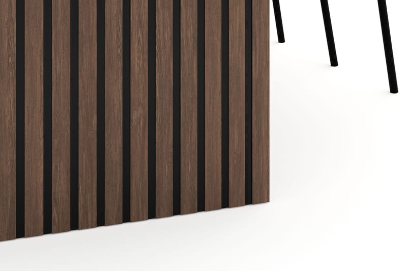 Richeto Spisegruppe Røkt Eik 240 cm med 6 Gemmiano Spisestoler - Røkt eik - Møbler - Bord - Spisegruppe