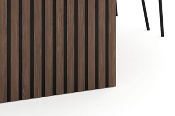 Richeto Spisegruppe Røkt Eik 240 cm med 6 Lowe Spisestoler - Røyket Eik - Møbler - Bord - Spisegruppe
