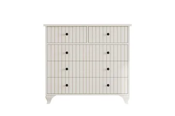 Rihana Sminkebord 90 cm - Matt Hvit - Møbler - Bord - Sminkebord & toalettbord