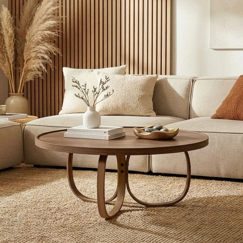 Rirena Sofabord 110 cm - Valnøtt - Møbler - Bord - Sofabord & salongbord