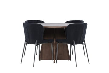 Round Dining Set Venture Home - Møbler - Bord - Spisegruppe