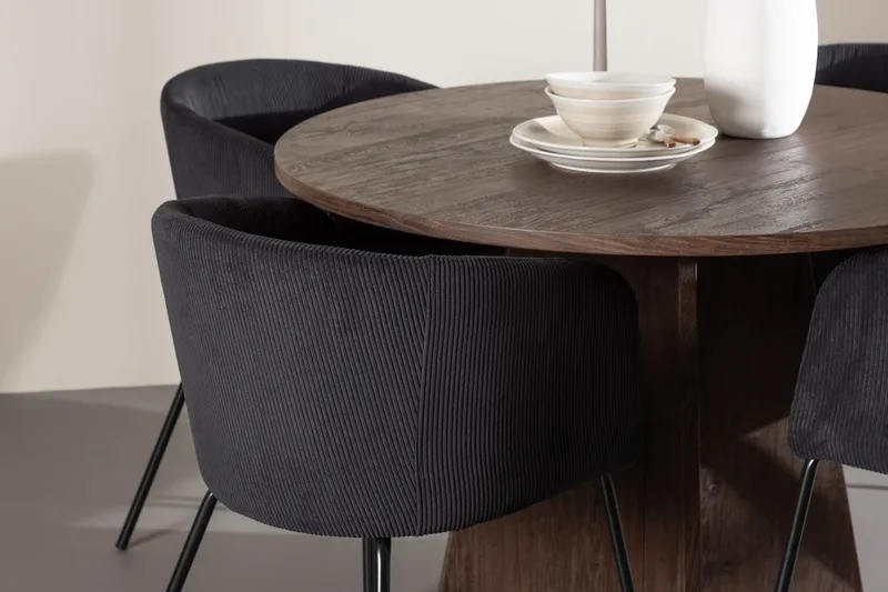 Round Dining Set Venture Home - Møbler - Bord - Spisegruppe