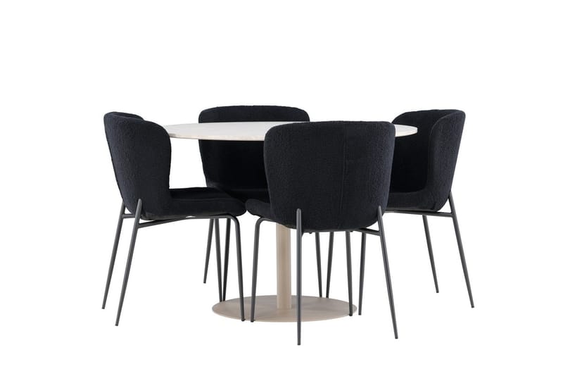 Round Dining Set Venture Home - Møbler - Bord - Spisegruppe