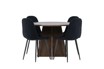 Round Dining Set Venture Home - Møbler - Bord - Spisegruppe