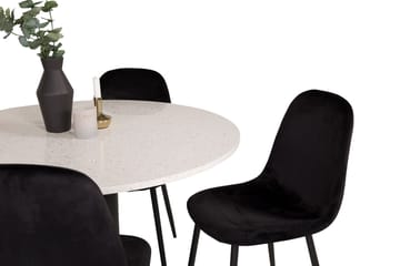 Round Dining Set Venture Home - Møbler - Bord - Spisegruppe