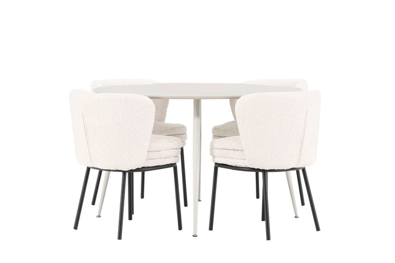 Round Dining Set Venture Home - Møbler - Bord - Spisegruppe
