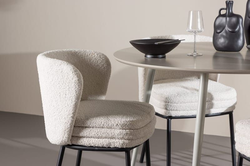 Round Dining Set Venture Home - Møbler - Bord - Spisegruppe