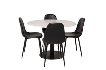 Round Dining Set Venture Home - Møbler - Bord - Spisegruppe